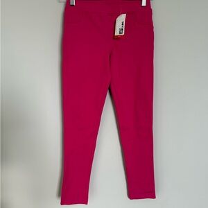 NWT Epic Threads Girls M Fuchsia Pink Jeggings 💕 Pull On Pants